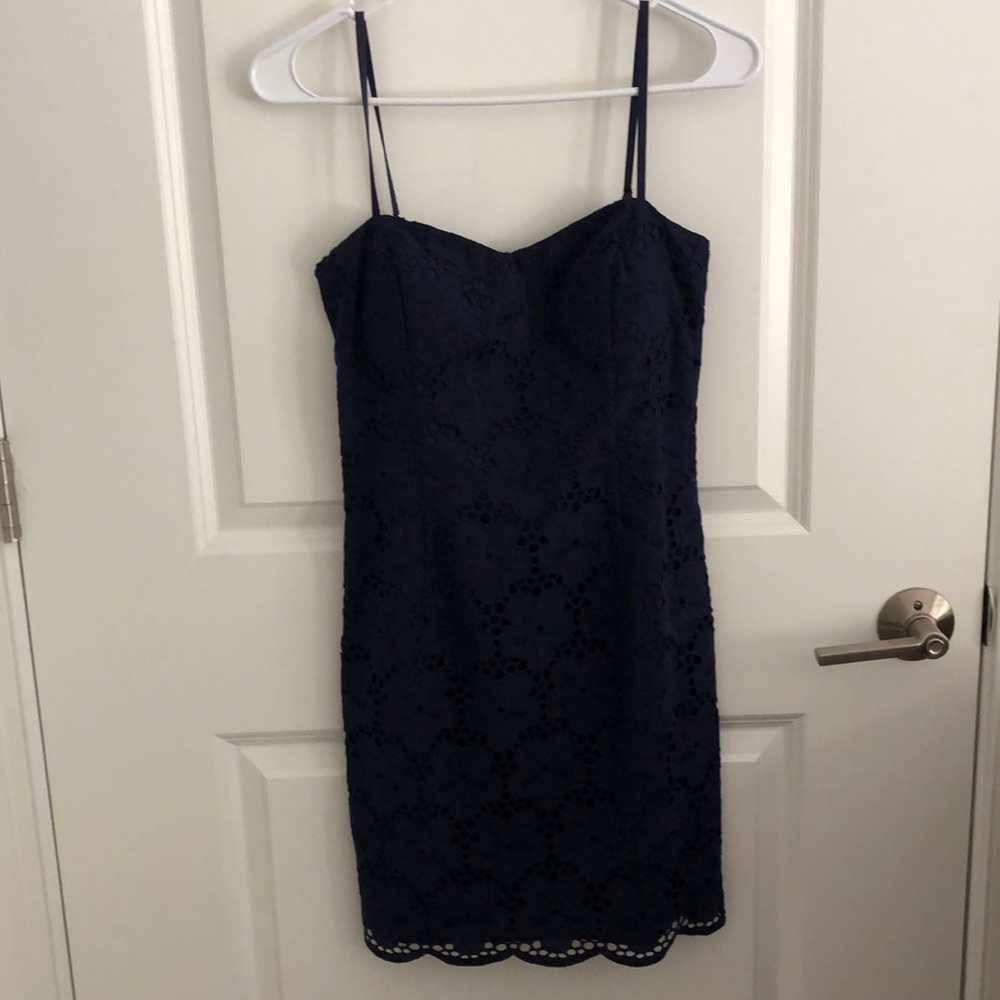 Lilly Pulitzer navy dress